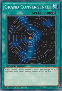 Grand Convergence - Speed Duel GX: Duelists of Shadows (SGX3) #SGX3-ENF16 - Common / Short Print YuGiOh Trading Card