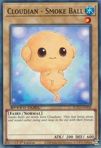 Cloudian - Smoke Ball - Speed Duel GX: Duelists of Shadows (SGX3) #SGX3-ENH08 - Common / Short Print YuGiOh Trading Card