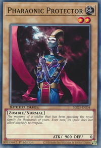 Pharaonic Protector - Speed Duel GX: Duelists of Shadows (SGX3) #SGX3-ENI04 - Common / Short Print YuGiOh Trading Card