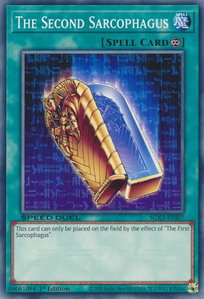The Second Sarcophagus - Speed Duel GX: Duelists of Shadows (SGX3) #SGX3-ENI07 - Common / Short Print YuGiOh Trading Card