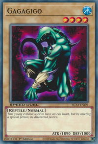 Gagagigo - Speed Duel GX: Duelists of Shadows (SGX3) #SGX3-ENI09 - Common / Short Print YuGiOh Trading Card