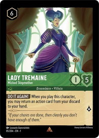 Lady Tremaine - Wicked Stepmother - The First Chapter (1) #85/204 - Rare Disney Lorcana Trading Card