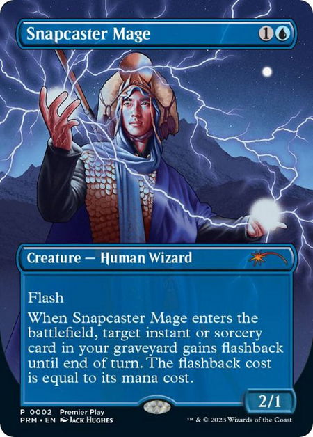 Snapcaster Mage (Regional Championship Qualifiers 2023) - Pro Tour Promos Magic: The Gathering trading card