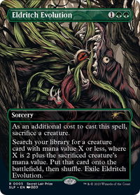 Eldritch Evolution - Secret Lair Showdown (SLP) #5 - Rare Magic: The Gathering Trading Card