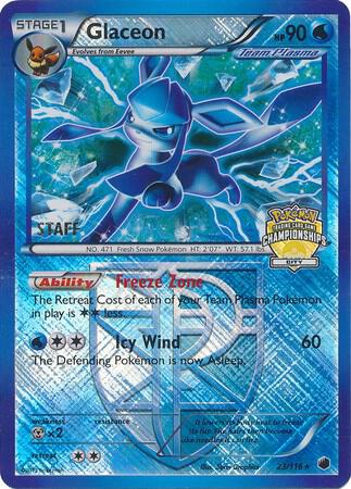 Glaceon - 23/116 (City Championships) [Staff] - League & Championship Cards Pokémon trading card