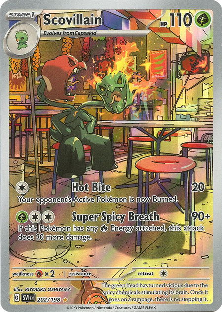 Scovillain - 202/198 - SV01: Scarlet & Violet Base Set Pokémon trading card