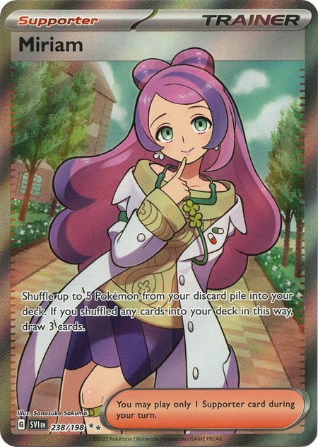 Miriam - 238/198 - SV01: Scarlet & Violet Base Set Pokémon trading card