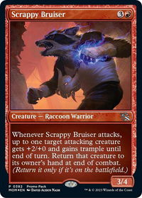 Scrappy Bruiser - Promo Pack: March of the Machine (PPMOM) #382 - Uncommon Magic: The Gathering Trading Card