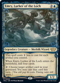 Emry, Lurker of the Loch - March of the Machine: Multiverse Legends (MUL) #9 - Rare Magic: The Gathering Trading Card