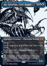 Jin-Gitaxias, Core Augur - March of the Machine: Multiverse Legends (MUL) #11 - Mythic Magic: The Gathering Trading Card