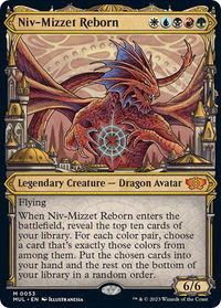 Niv-Mizzet Reborn - March of the Machine: Multiverse Legends (MUL) #53 - Mythic Magic: The Gathering Trading Card