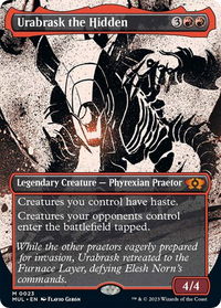 Urabrask the Hidden - March of the Machine: Multiverse Legends (MUL) #23 - Mythic Magic: The Gathering Trading Card