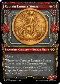 Captain Lannery Storm - March of the Machine: Multiverse Legends (MUL) #20 - Rare Magic: The Gathering Trading Card