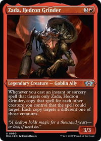 Zada, Hedron Grinder (Foil Etched) - March of the Machine: Multiverse Legends (MUL) #90 - Uncommon Magic: The Gathering Trading Card