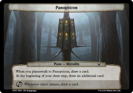 Panopticon - Planechase: March of the Machine Magic: The Gathering trading card