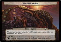 Bloodhill Bastion - Planechase: March of the Machine (MOC) #140 - Token Magic: The Gathering Trading Card