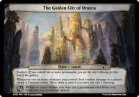 The Golden City of Orazca - Planechase: March of the Machine (MOC) #52 - Token Magic: The Gathering Trading Card