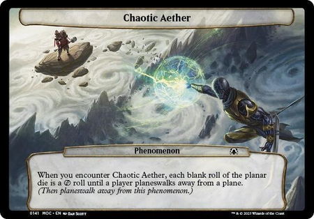 Chaotic Aether - Planechase: March of the Machine Magic: The Gathering trading card