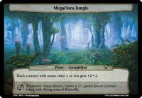 Megaflora Jungle - Planechase: March of the Machine (MOC) #57 - Token Magic: The Gathering Trading Card