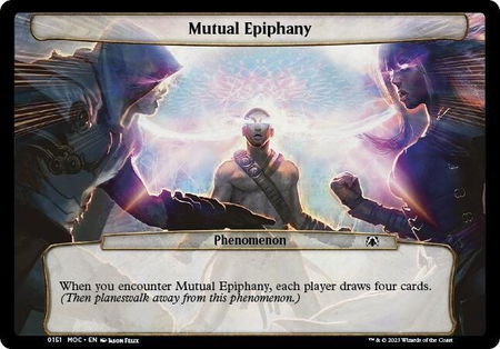 Mutual Epiphany - Planechase: March of the Machine Magic: The Gathering trading card