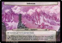 Sokenzan - Planechase: March of the Machine (MOC) #157 - Token Magic: The Gathering Trading Card