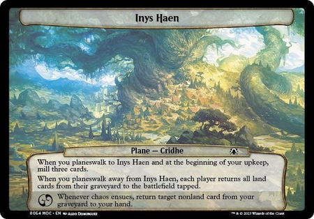 Inys Haen - Planechase: March of the Machine Magic: The Gathering trading card