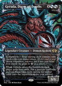 Gyruda, Doom of Depths - March of the Machine: Multiverse Legends (MUL) #42 - Rare Magic: The Gathering Trading Card
