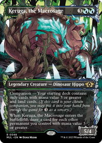 Keruga, the Macrosage - March of the Machine: Multiverse Legends (MUL) #48 - Rare Magic: The Gathering Trading Card