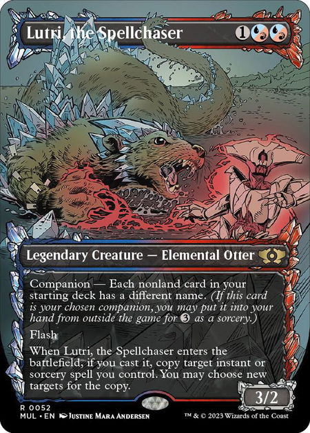 Lutri, the Spellchaser - March of the Machine: Multiverse Legends Magic: The Gathering trading card