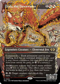 Zirda, the Dawnwaker - March of the Machine: Multiverse Legends (MUL) #65 - Rare Magic: The Gathering Trading Card