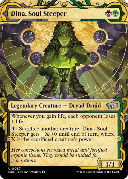 Dina, Soul Steeper - March of the Machine: Multiverse Legends Magic: The Gathering trading card