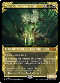 Yarok, the Desecrated - March of the Machine: Multiverse Legends (MUL) #63 - Mythic Magic: The Gathering Trading Card