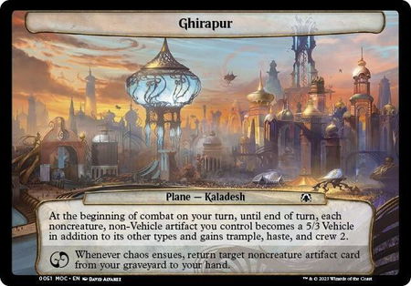 Ghirapur - Planechase: March of the Machine Magic: The Gathering trading card