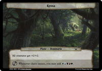Krosa - Planechase: March of the Machine (MOC) #150 - Token Magic: The Gathering Trading Card