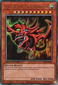 Slifer the Sky Dragon (25th Anniversary Edition) - Legendary Collection: 25th Anniversary Edition (LC01) #LC01-EN002 - Ultra Rare YuGiOh Trading Card