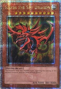 Slifer the Sky Dragon (Quarter Century Secret Rare) - Legendary Collection: 25th Anniversary Edition (LC01) #LC01-EN002 - Quarter Century Secret Rare YuGiOh Trading Card