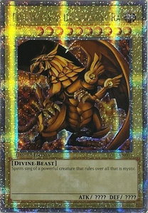 The Winged Dragon of Ra (Quarter Century Secret Rare) - Legendary Collection: 25th Anniversary Edition (LC01) #LC01-EN003 - Quarter Century Secret Rare YuGiOh Trading Card
