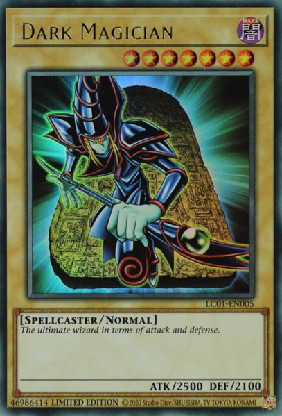Dark Magician (25th Anniversary Edition) trading card from Legendary Collection: 25th Anniversary Edition Dark Magician (25th Anniversary Edition) - Legendary Collection: 25th Anniversary Edition YuGiOh trading card