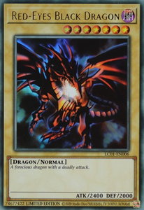 Red-Eyes Black Dragon (25th Anniversary Edition) - Legendary Collection: 25th Anniversary Edition (LC01) #LC01-EN006 - Ultra Rare YuGiOh Trading Card