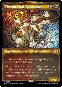 Firesong and Sunspeaker - March of the Machine: Multiverse Legends (MUL) #39 - Rare Magic: The Gathering Trading Card