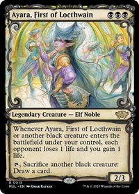 Ayara, First of Locthwain - March of the Machine: Multiverse Legends (MUL) #13 - Rare Magic: The Gathering Trading Card
