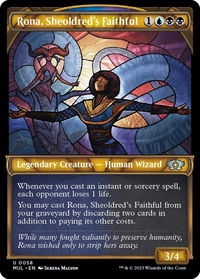 Rona, Sheoldred's Faithful - March of the Machine: Multiverse Legends (MUL) #58 - Uncommon Magic: The Gathering Trading Card