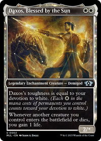 Daxos, Blessed by the Sun - March of the Machine: Multiverse Legends (MUL) #2 - Uncommon Magic: The Gathering Trading Card