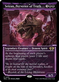 Seizan, Perverter of Truth - March of the Machine: Multiverse Legends (MUL) #15 - Rare Magic: The Gathering Trading Card