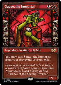 Squee, the Immortal - March of the Machine: Multiverse Legends (MUL) #22 - Rare Magic: The Gathering Trading Card