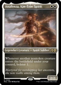 Anafenza, Kin-Tree Spirit (Foil Etched) - March of the Machine: Multiverse Legends (MUL) #66 - Rare Magic: The Gathering Trading Card