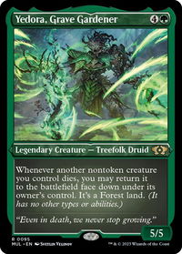 Yedora, Grave Gardener (Foil Etched) - March of the Machine: Multiverse Legends (MUL) #95 - Rare Magic: The Gathering Trading Card