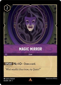 Magic Mirror - The First Chapter (1) #66/204 - Rare Disney Lorcana Trading Card