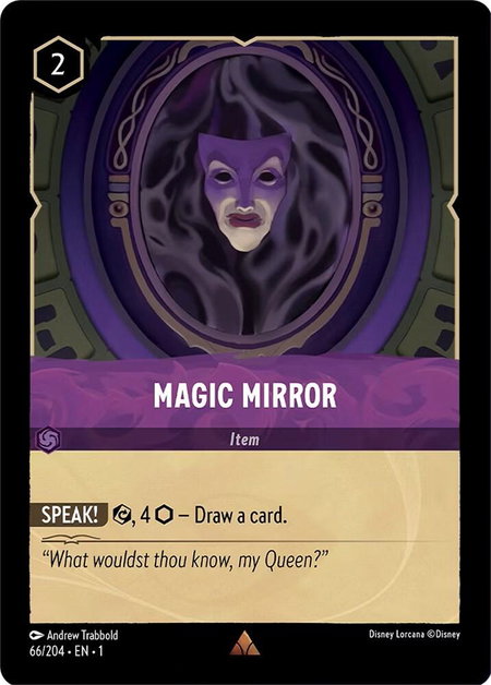 Magic Mirror - The First Chapter Disney Lorcana trading card