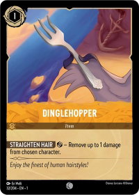 Dinglehopper - The First Chapter (1) #32/204 - Common Disney Lorcana Trading Card